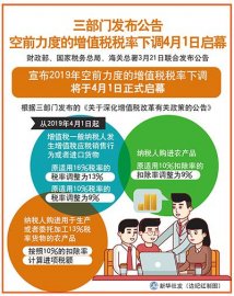 大规模减税礼包，正从纸面落到地面！